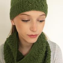 (N1696 Little Frogs Cowl and Beanie)